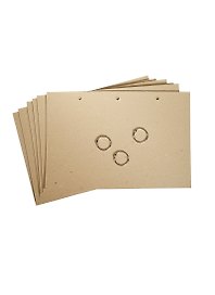 Заготовка из картона для альбома 3 кольца (АН8160032) (6л.) (30х20х1,5см) (упаковка)