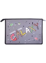 Папка для тетрадей А4 "ГЭЛЭКСИ" 33*23*5см пластик, молния