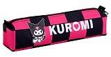 Пенал-косметичка объемный "Kuromi"  клетка, полиэстер