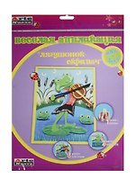 Набор Веселая аппликация Лягушонок-скрипач (DT-1008-28) (д/дет. творч.) (3+) (упаковка)