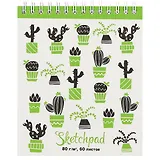 Скетчбук «Кактусы», 60 листов, А6