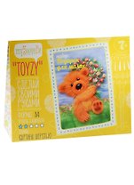 Набор Toyzy Подарок для мамы (TZ-P039) (А4) (Техника Картина шерстью) (7+) (MySweeBe) (Hand made) (Сделай своими руками)