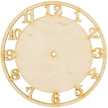 Основа для часов Арабские цифры (13697) (246х246мм) (упаковка)