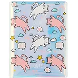 Записная книжка "Котики", А7, 78 листов, клетка