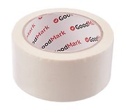 Лента клейкая малярная, белая, 48 мм х 25 м, GoodMark