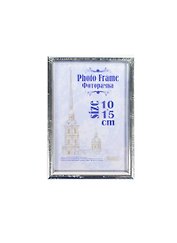 Фоторамка пластик 10*15, 112 серебро, Канцбург