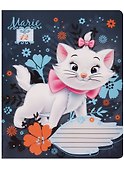 Тетрадь 12 листов клетка "Marie Cat" - 0