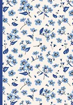 Сад забытых мыслей. Цветочный орнамент. Ежедневник недатированный (А5, 72 л.)