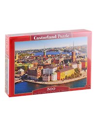 Пазл Castorland 500 эл., 48*34см. Стокгольм Швеция B-52790