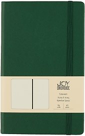 Книга для записей А5 96л тчк. "Joy Book. Заколдованный лес" иск.кожа, тонир.блок, скругл.углы, ляссе, резинка, карман на задн.форзаце