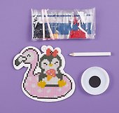 Набор для творчества Origami. Алмазная фигурка с магнитом и ленточкой «Счастливый пингвин» - 1