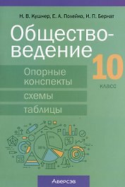 Обществоведение. 10 класс. Опорные конспекты, схемы и таблицы