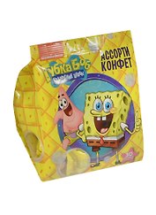 SPONGE BOB Конфеты ассорти с игрушкой (250г)