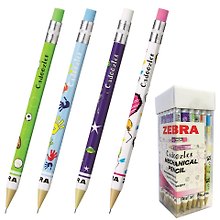Карандаш механический с ластиком «Fun-2», Zebra, 0,7 мм, в ассортименте