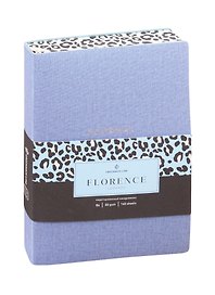 Ежедневник недатированный "Florence. Leopard", В6, 160 листов, голубой