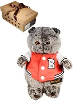 Игрушка мягкая Budi Basa, Басик в клубной куртке, 22см