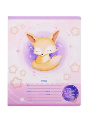 Тетрадь в узкую линейку BG, "Милота", 12 листов, в ассортименте