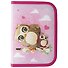 Пенал 1 отделение "Cute owls" 19*13 см, полиэстер - 0
