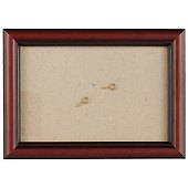 Рама со стеклом тёмно-коричневая, 10x15 см, Двуреченский - 0