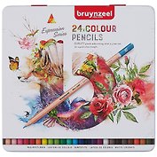 Карандаши цветные 24цв "Expression Colour" металл.кор.