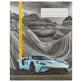 Дневник для средних и старших классов Unnika, "Автокар", серый