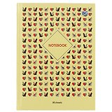 Записная книжка «Cat & dog pattern», 80 листов, А6
