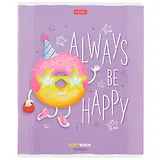 Тетрадь в клетку Hatber, "Веселый ФастФуд", 48 листов, в ассортименте