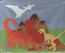 Панно из войлока динозаврики (535301) упаковка)