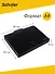 Портфель А4 черный пластик, пласт.ручка, Schiller - 2