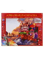 Набор для творчества, Рыжий Кот, (класс) Городской вечерний пейзаж 40*50см, с подрамн. ACK004