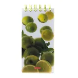 Блокнот А6- 100л "Лимоны" нелин.блок, пласт.обл, евроспираль, Herlitz