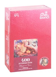 Пазл 400 деревянный Зимние сны (7-04-15-400) (442х336мм) (DAVICI) (коробка)
