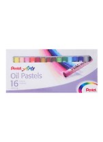 Пастель масляная 16цв к/к, Pentel