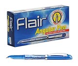 Ручка шариковая Flair, Angular, для левшей синяя