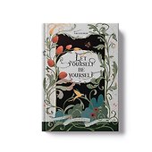 Ежедневник недат. А5 128л "VINTAGE. Let yourself" 7Б, фактур.переплет, тисн.фольгой, тонир.блок - 1