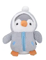 Мягкая игрушка Пингвин в голубой курточке (25см) (12-rongchneg-202508-P1)
