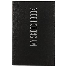 Скетчбук My Sketchbook, чёрный, 120 листов