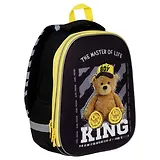 Ранец "King" 2 отделения, 39*30*18 см, 2 кармана, анатомическая спинка, пенал, мешок для обуви