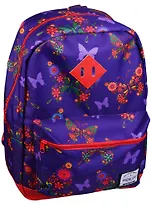 Рюкзак школьный "Фиолетовый с бабочками"