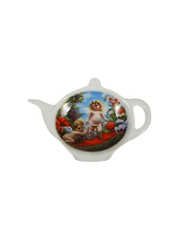 Подставка-блюдце под чайные пакетики Ангел (TB-Angel) (фарфор) Gift'n'Home