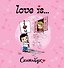 Скетчбук 195*205 32л "Love is… (розовый)" тв.переплет - 0