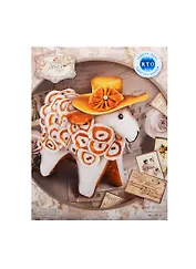 Набор из ткани РТО Овечка в шляпе с шкуркой из ткани (KFT19/3) (20х18см) (упаковка)