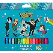 Фломастеры Disney, "Гравити Фолз", 18 цветов