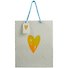 Пакет А4 32*26*13 Golden Hearts жен., бум.мат.ламинат, ассорти - 1