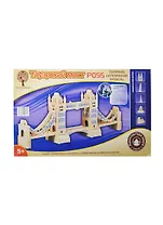 Сборная деревянная модель P055  Тауэрский мост