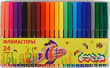Фломастеры «Каляка» Каляка -Маляка, 24 цвета