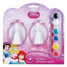 Набор-раскраска с 2 фигурками (Белоснежка и Аврора) (BWC1113B) (173011) (блистер)