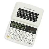 Калькулятор 08 разрядный карманный CITIZEN FS-50(WH)