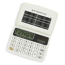 Калькулятор 08 разрядный карманный CITIZEN FS-50(WH)