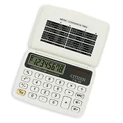 Калькулятор 08 разрядный карманный CITIZEN FS-50(WH)